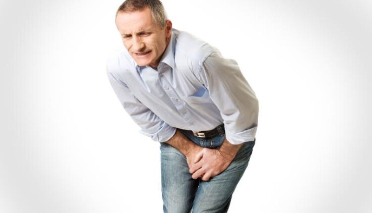 Az akut prosztatagyulladás súlyos fájdalomként jelentkezik a perineumban egy férfiban